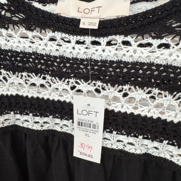 Loft Knit Top Blouse - Picture 3 of 4